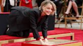 Jodie Foster leaves her mark in cement at L.A.'s Chinese Theatre