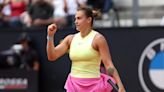 Rome: Aryna Sabalenka ousts Danielle Collins, gets her major wish instantly fulfilled