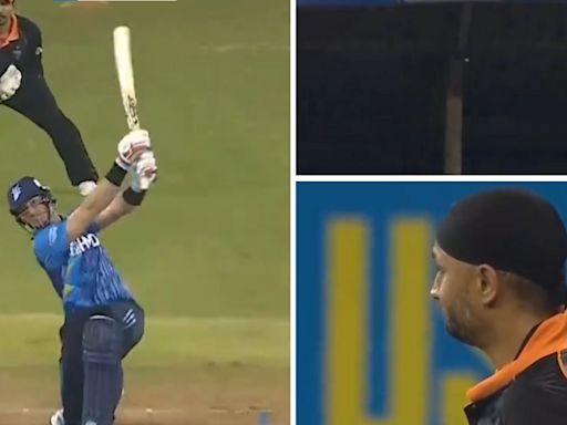 Martin Guptill's Massive Six Breaks Glass Window of Commentary Box, Commentator Says 'Take Cover'