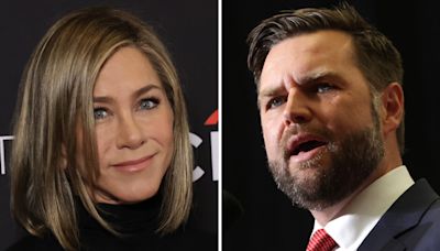 Jennifer Aniston Slams JD Vance’s Comments About Women Without Children: ‘I Truly Cannot Believe This Is Coming...