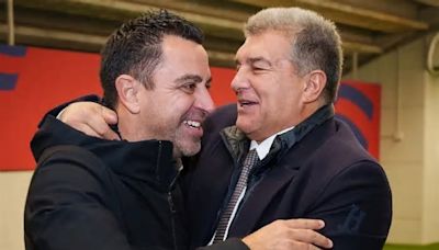 Laporta y Xavi comparecerán juntos en rueda de prensa, hoy a las 13:00 horas