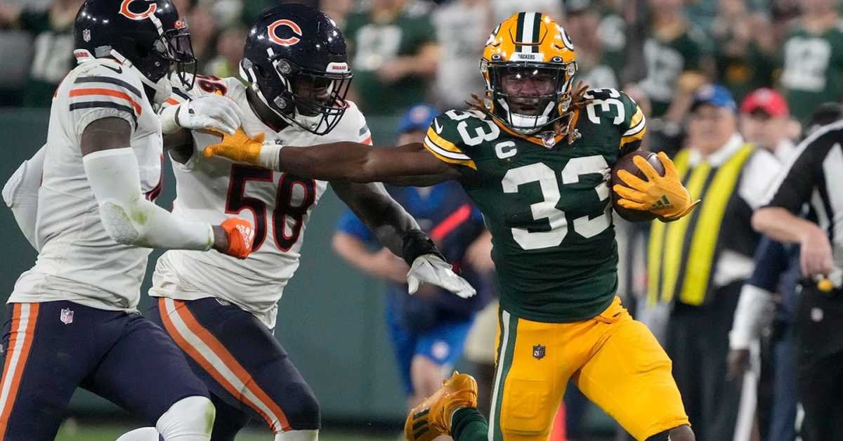 Aaron Jones ranked as best RB in NFC North