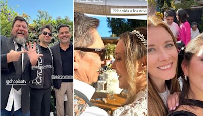 “Imagínate esa sobremesa”: Aparecen fotos del reservado matrimonio entre Sergio Freire y Maly Jorquiera