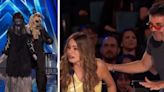 'Repulsive, but brilliant': AGT's Sofia narrowly escapes getting maggots dumped as Simon saves the day