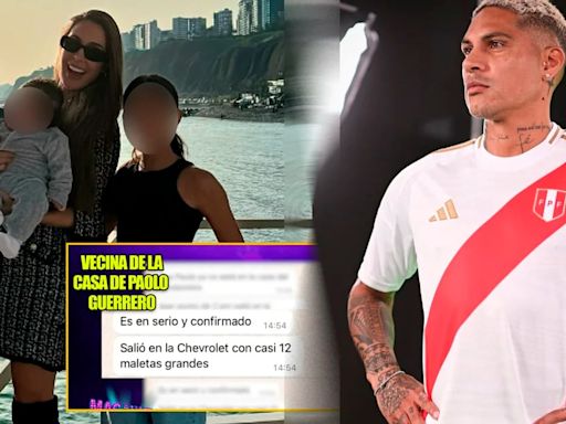 Ana Paula viajará a Brasil con sus hijos luego de permiso notarial de Paolo Guerrero: “Se llevó doce maletas”