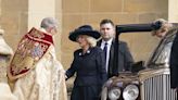 La reina Camilla encabeza el homenaje de la familia real británica a Constantino de Grecia con la asistencia de los Reyes de España