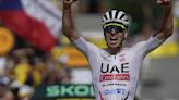 Pogacar attacks in the Tour de France’s first big mountain stage and reclaims the yellow jersey