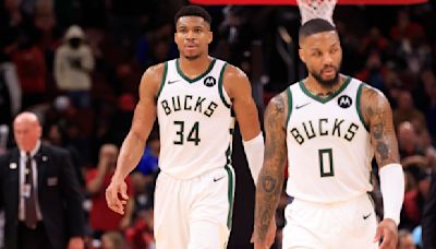Bucks All-Stars Damian Lillard, Giannis Antetokounmpo reportedly in doubt for elimination Game 5 vs. Pacers