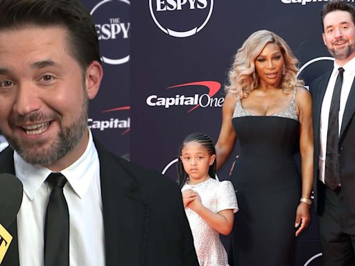 'Proud Papa' Alexis Ohanian Brings Olympia as His Date to Cheer on Serena Williams at the ESPYs