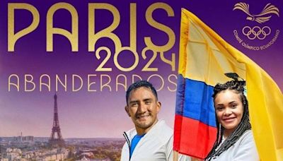 Neisi Dajomes y Daniel Pintado serán los abanderados en los Juegos Olímpicos de París 2024