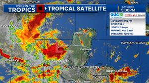 Tropics Update: Tropical system possibly developing in Mexico