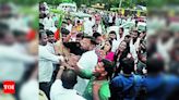 BJP-Congress Trade Barbs, Scuffle at Master Canteen | Bhubaneswar News - Times of India