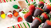 The Simple Way To Turn Chocolate Covered Strawberries Into Edible String Lights