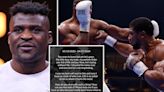 Ngannou's 15-month-old son tragically dies as boxer shares heartbreaking post