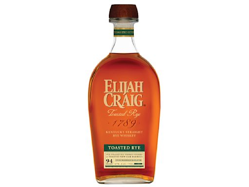 Elijah Craig Just Dropped a New Straight Rye Whiskey With a Toasted Barrel Finish