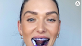 TikTok is hyping purple toothpaste for teeth whitening, but is it legit? Dentists explain.