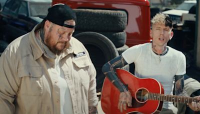Machine Gun Kelly and Jelly Roll Reimagine John Denver’s “Country Roads” for New Single: Stream