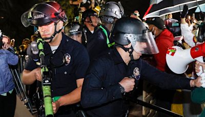 Police Move In on UCLA Protesters After Tense Standoff