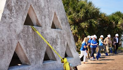 Large concrete 'pyramids,' clams and seagrass to guard Max Brewer Causeway in Titusville