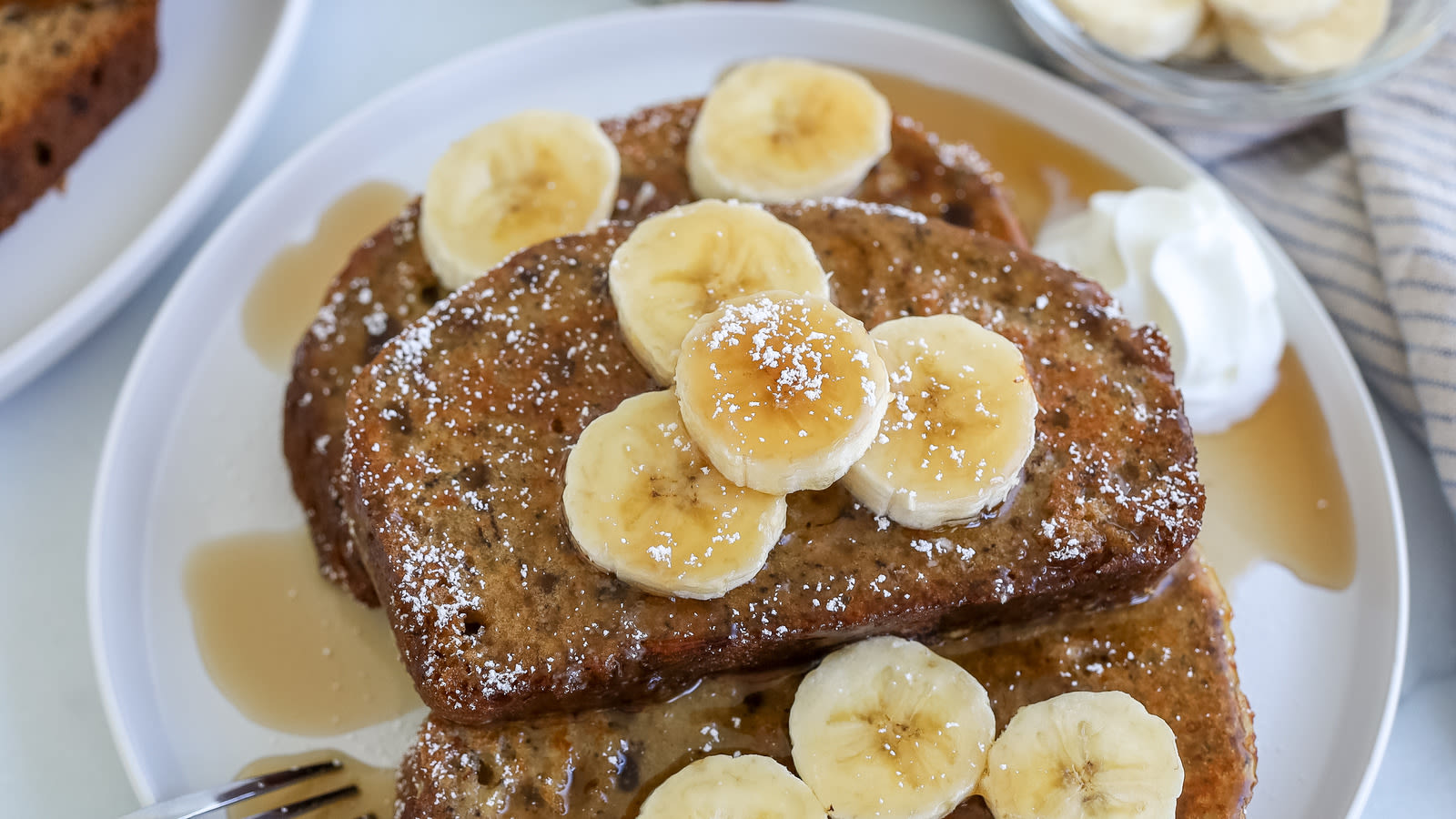 From-Scratch Banana Bread French Toast Recipe