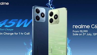 Realme launches C63 smartphone with AI features in India at Rs 8,999 - ET Telecom