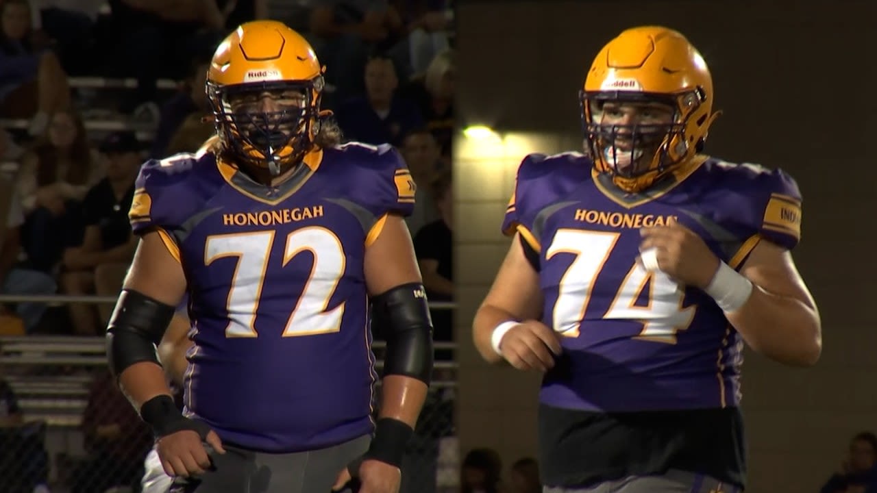 Benson brothers power Hononegah’s offensive line