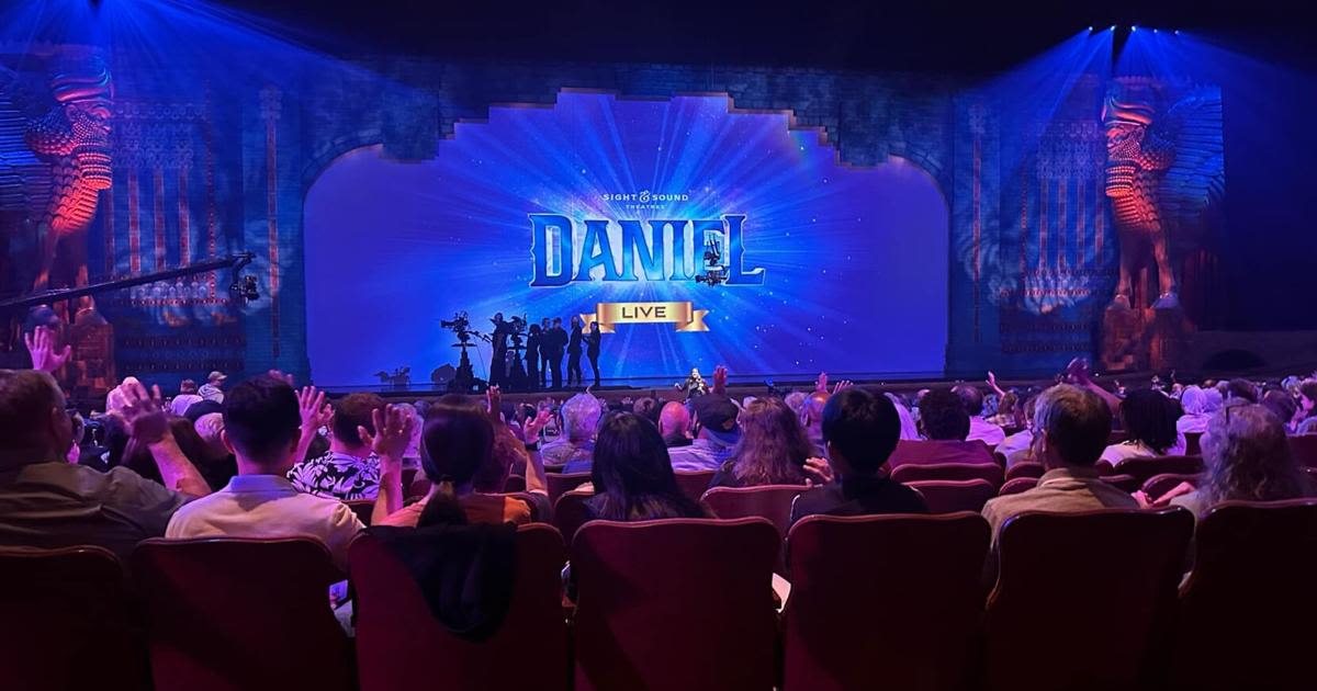 Sight & Sound Theatres livestreamed 'Daniel' to theaters nationwide; here's what the rehearsal was like