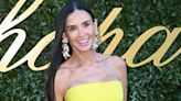 ...Moore Elevates Springtime Inspiration in Vibrant Yellow Oscar de la Renta Dress With 3D Floral Details for Chopard’s Cannes...