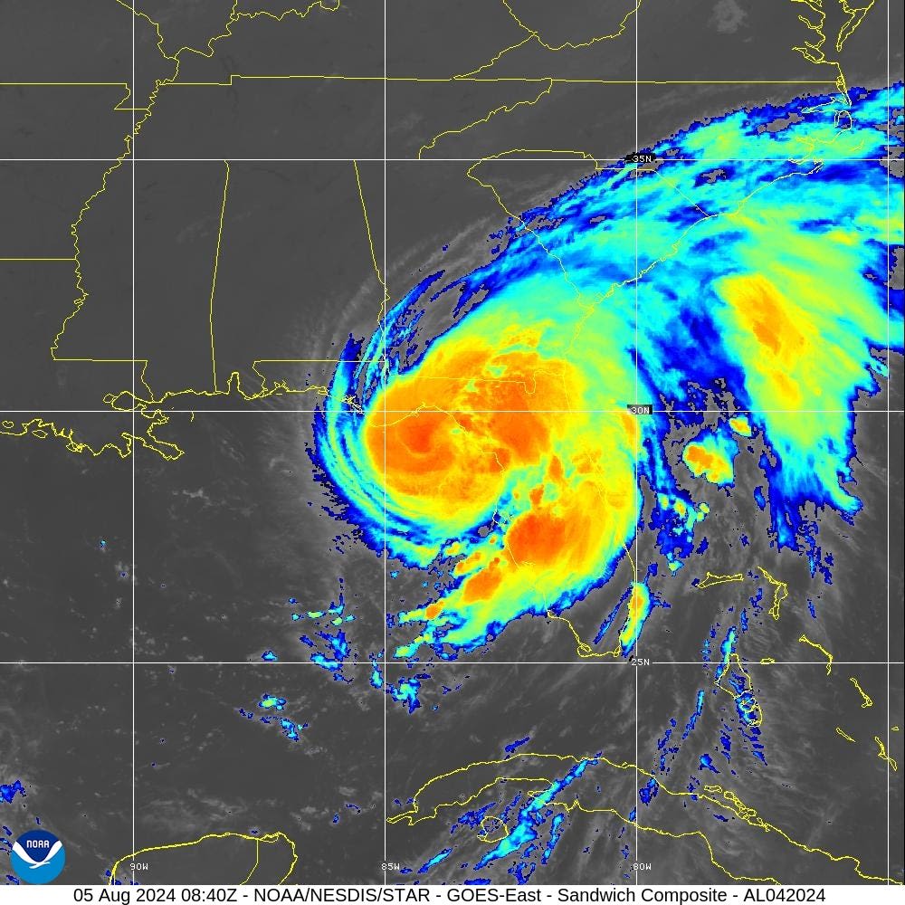 Debby updates on Monday in Ocala: 2024 hurricane season's first strike on Florida