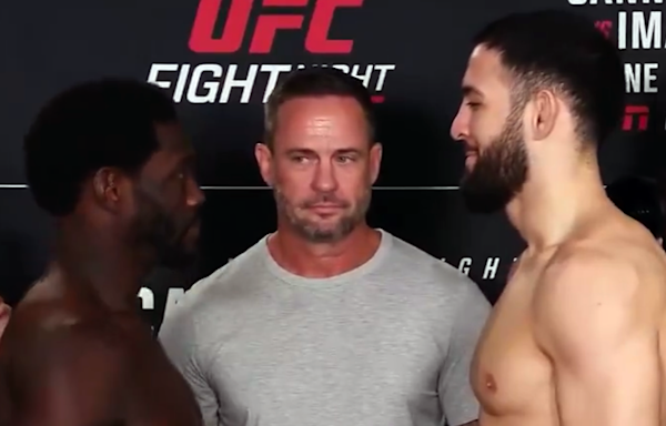 UFC on ESPN 57 video: Jared Cannonier, Nassourdine Imavov get face to face for main event