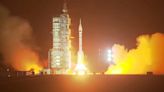 China launches 3 astronauts to Tiangong space station on Shenzhou 18 mission (video)