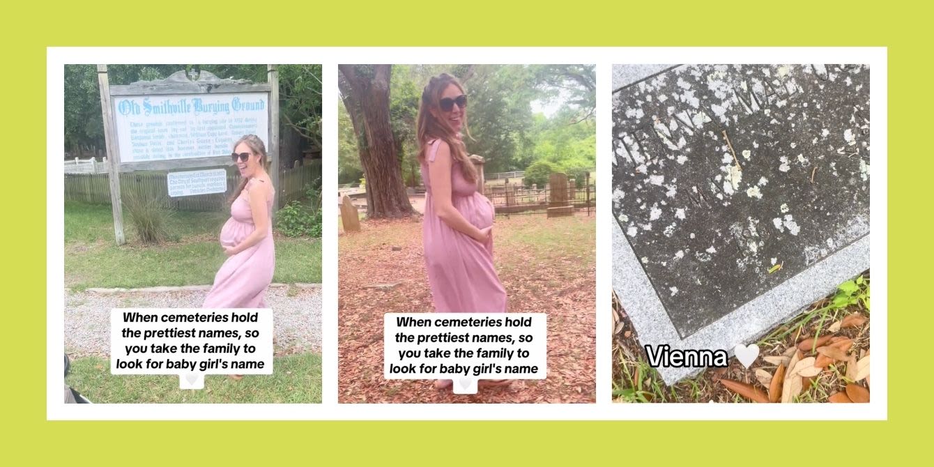 Cemetery baby name inspo may be a new trend, based on this mom’s viral video