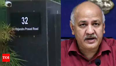 32, Rajendra Prasad Road is former Delhi CM Manish Sisodia's new address | Delhi News - Times of India