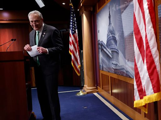 Chuck Schumer's Senate Democrats make very public push on marijuana