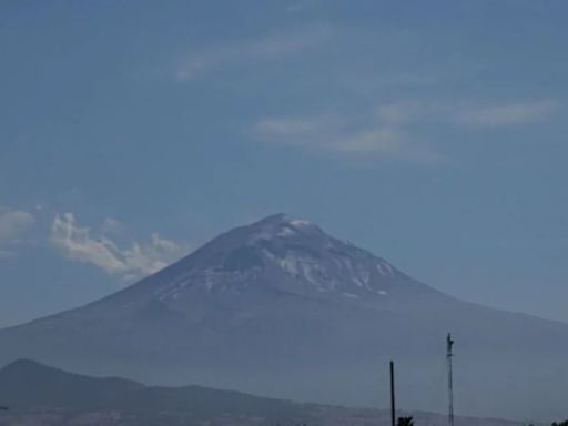 El Popo registró 5 exhalaciones en las últimas 24 horas