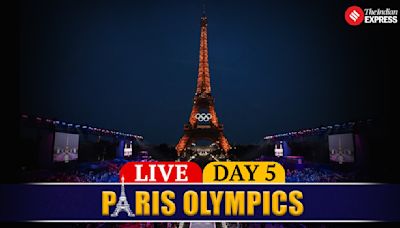 Paris Olympics 2024 Day 5 Live Updates: Carlos Alcaraz and Novak Djokovic in action at Roland Garros