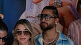 Maluma , rendido a su novia, Susana Gómez, en un festival en Miami