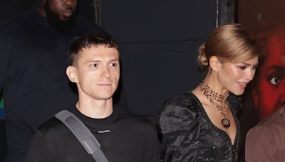 Tom Holland and Zendaya Display Rare PDA After She Attends His 'Romeo & Juliet' Play in London