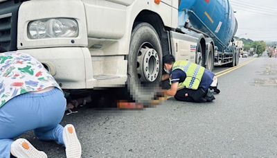 勇哉醫護！南投秀傳醫院前水泥車輾壓違規婦 護理師飛奔救人｜壹蘋新聞網