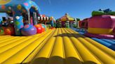 Bounce into summer: America's 'biggest' bounce house lands at Hawes Farms.