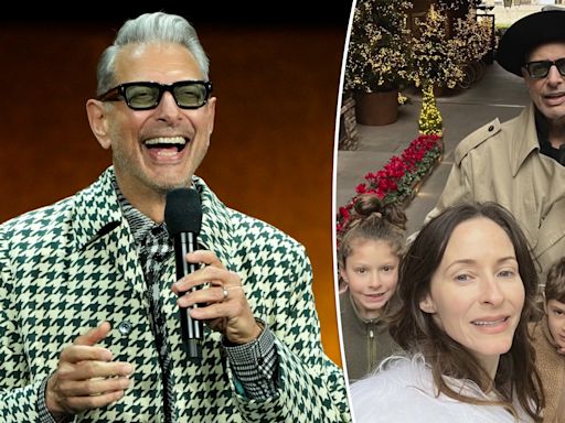 Jeff Goldblum refuses to leave money to his kids Charlie, 8, and River, 6: ‘Row your own boat’