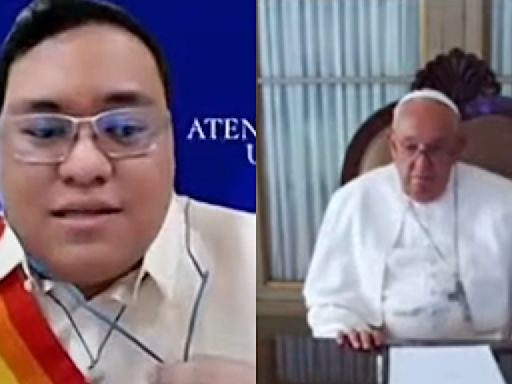 Filipino student tells Pope Francis to stop using anti-LGBTQ language