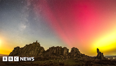 Northern Lights sparkle across the West Midlands