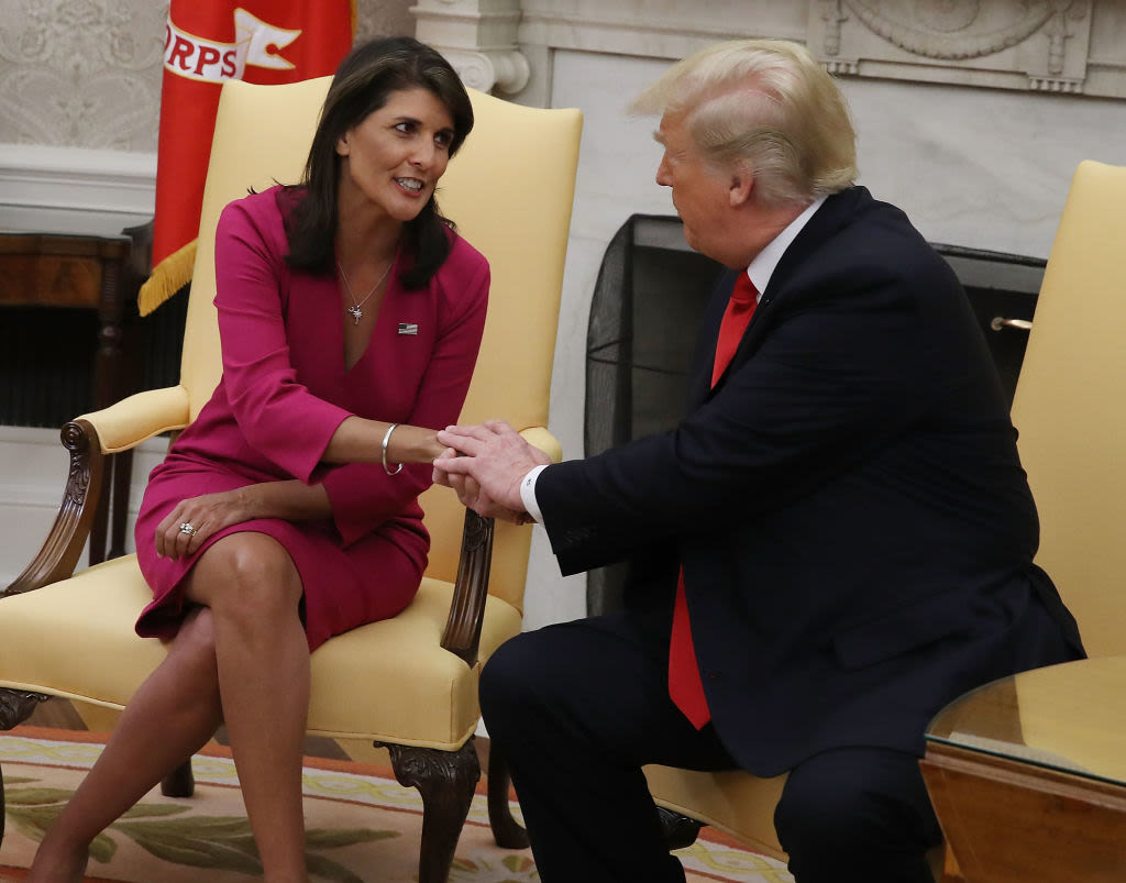 Trump Predicts Haley ‘Will Be on Our Team’: ‘She’s a Very Capable Person’