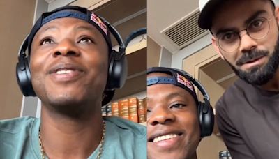 Virat Kohli Dances In The Background To Distract Kagiso Rabada During Live Podcast; Hilarious Exchange Goes Viral