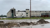 Overnight storms cause partial collapse of industrial facility in Baytown