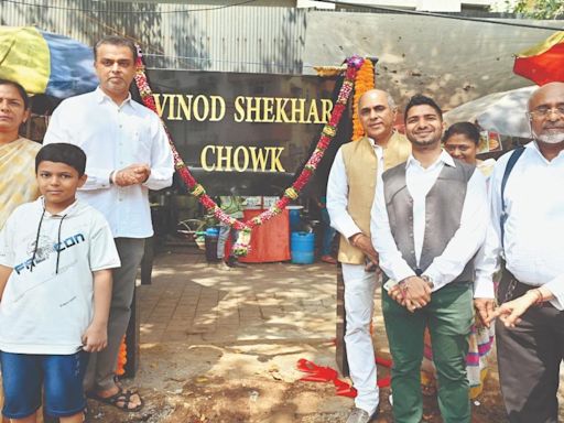 A Chowk and moving talk: Mumbaikars remember Councillor Vinod Shekhar