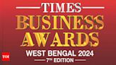 The Times of India Group hosts the prestigious 7th edition of Times Business Award West Bengal 2024 - Times of India