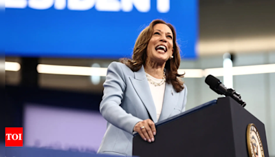 Kamala Harris to hold first rally with VP pick in crucial Philadelphia, say sources - Times of India