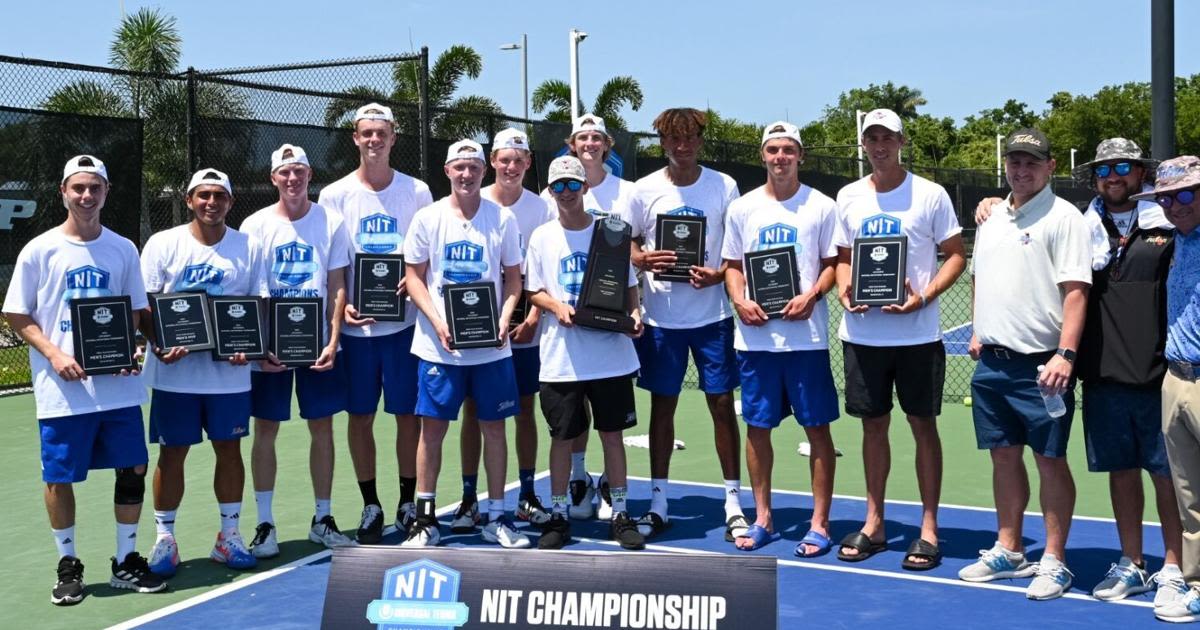 Tulsa sweeps NIT tennis championships